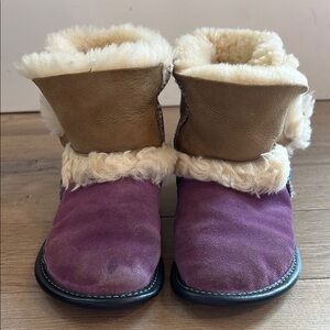 Garneau Reversed Sheepskin Playmate Slippers